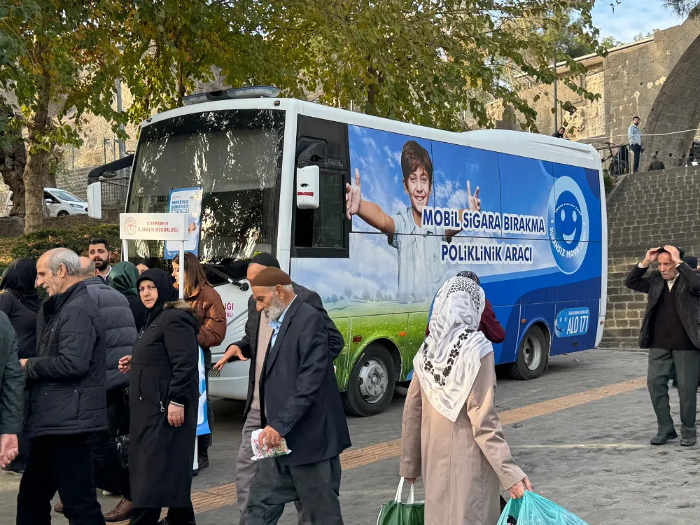 Sağlık ekipleri sigarayı bıraktırmak için Diyarbakır