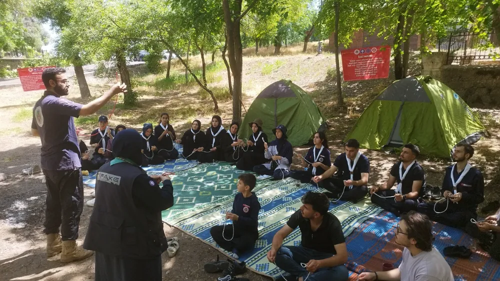 Deve Geçidi İzcilik Kamp Alanı Dicle Üniversitesi öğrencilerine açıldı