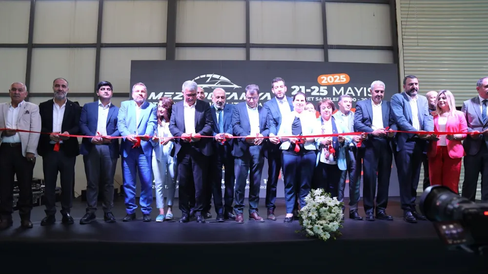 Mezopotamya Otomotiv ve Mobilite Fuarı açıldı 