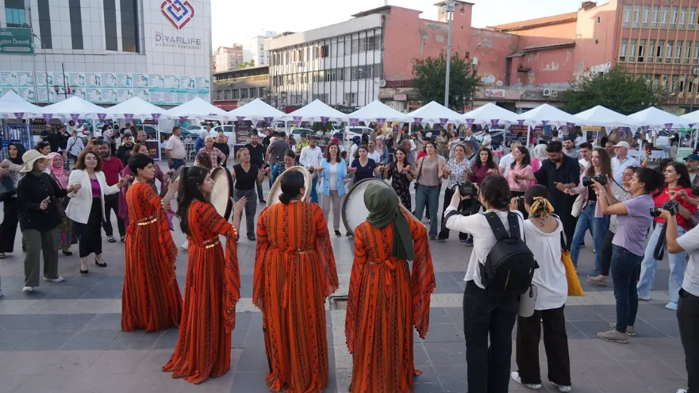 Amed Emek Kadın Kültür ve Sanat Buluşması yoğun ilgi gördü 