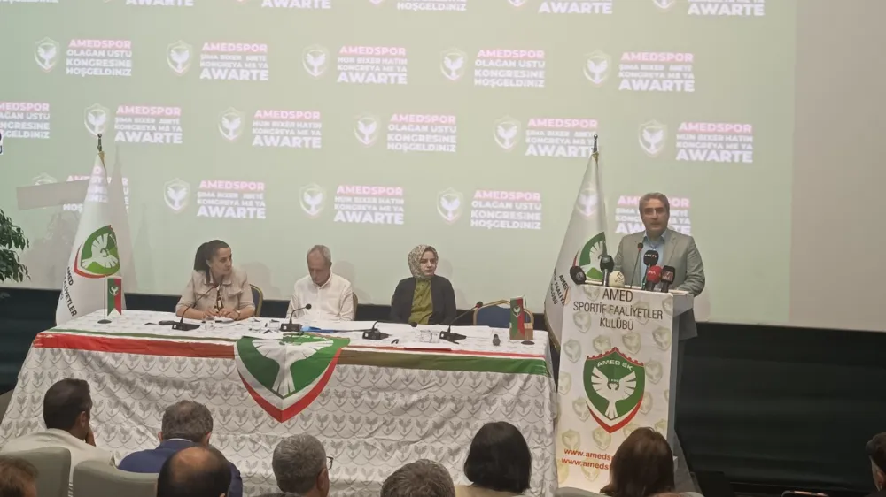 Amedspor Başkanı Burç Baysal güven tazeledi 
