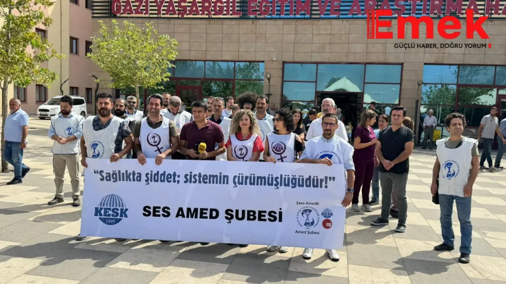 Diyarbakır'da sağlıkçılara saldırı, SES'ten sert tepki!